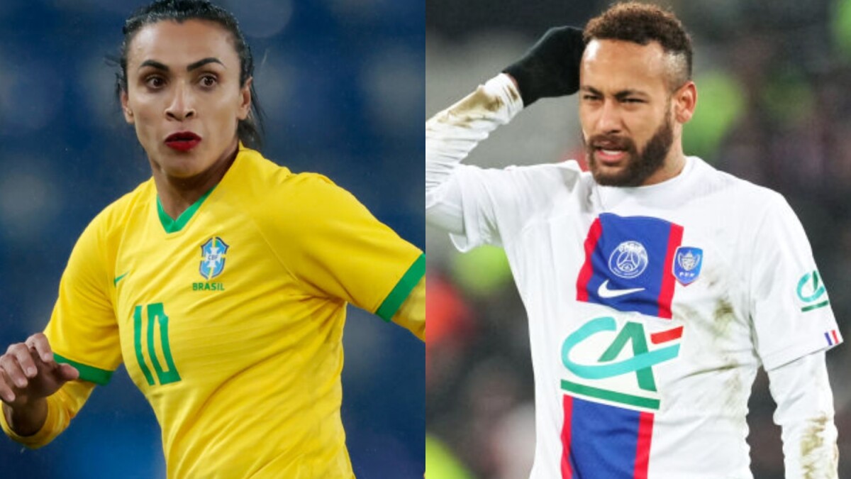 Perfil da Copa do Mundo Feminina presta homenagem a Marta após eliminação do  Brasil, TV & Famosos