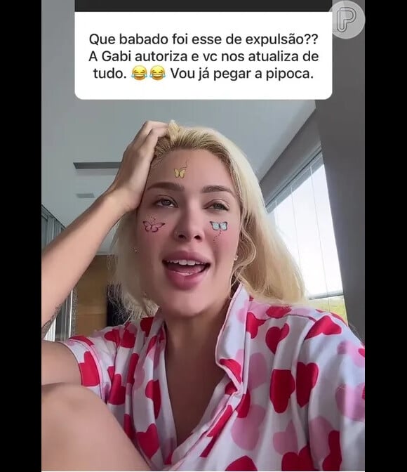 Karoline Lima falou sobre a expulsão da mulher no aniversário de Cecília