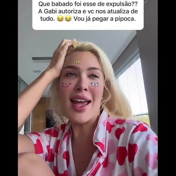 Karoline Lima falou sobre a expulsão da mulher no aniversário de Cecília