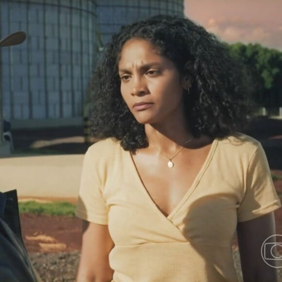 Novela 'Terra e Paixão': no capítulo de segunda-feira, 17 de julho de 2023, Aline (Bárbara Reis) confronta Antônio (Tony Ramos)