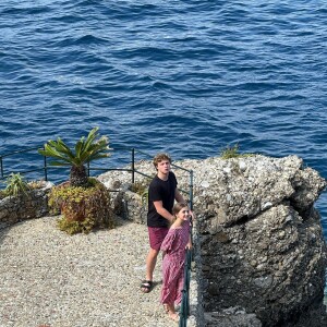 Angélica e Luciano Huck estão curtindo Portofino, na Itália