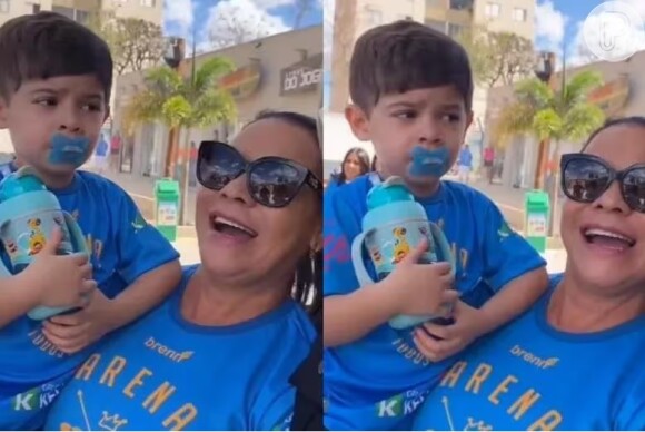 Vídeo de Léo conhecendo a sósia de Marília Mendonça viralizou nas redes sociais