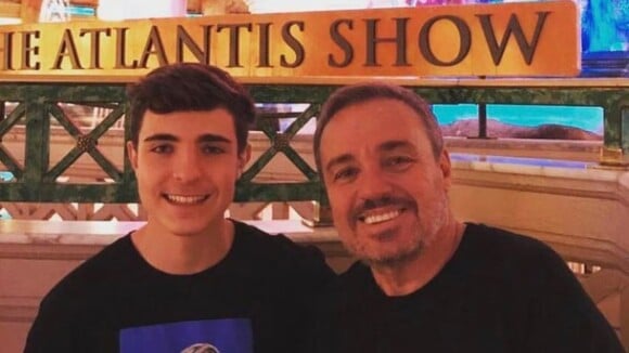 Saiba qual foi a última foto tirada por João Augusto, filho de Gugu, com o pai