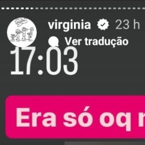 Virgínia Fonseca expôs o suposto relato da mulher que afirma ser ex-amante de Zé Felipe e que teria sido ameaçada pela própria Virgínia.