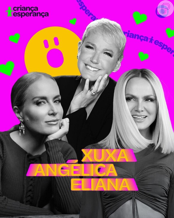 Encontro de Xuxa, Eliana e Angélica é o momento mais aguardado do 'Criança Esperança' 2023