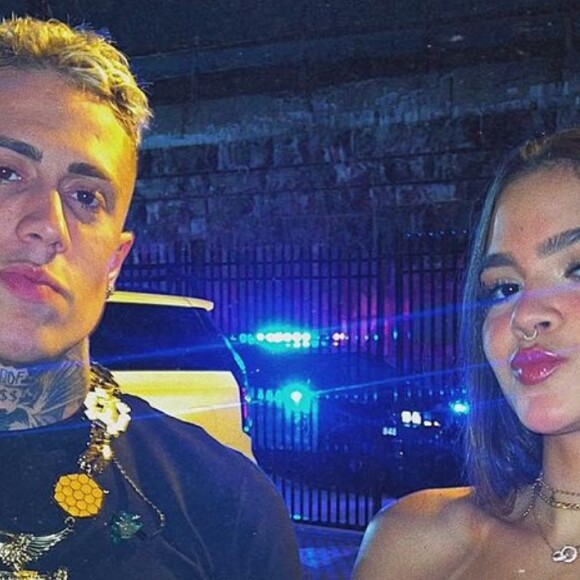 Mel Maia posta foto com MC Daniel em viagem