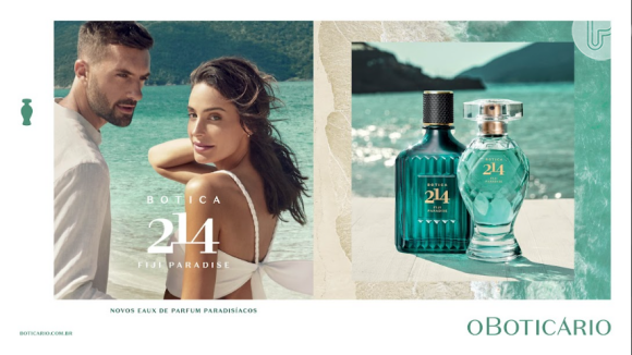 Linha Botica 214 Fiji Paradise são perfeitas para uma viagem de verão