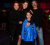 Alinne Moraes surge com Mariana Ximenes, o marido Mauro Lima e o filho Pedro de 9 anos em festival no Rio.