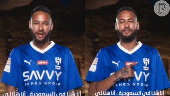 Neymar foi anunciado oficialmente no Al-Hilal