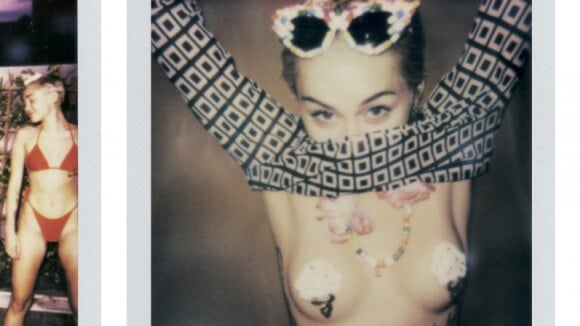 Miley Cyrus aparece nua em fotos ousadas, publicadas por revista americana