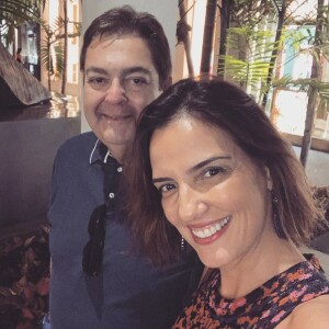 Faustão é casado com Luciana Cardoso