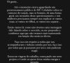 Namoro de Bella Campos e MC Cabelinho chegou ao fim e atriz criticou o fato de só ela ter sido cobrada para se pronunciar