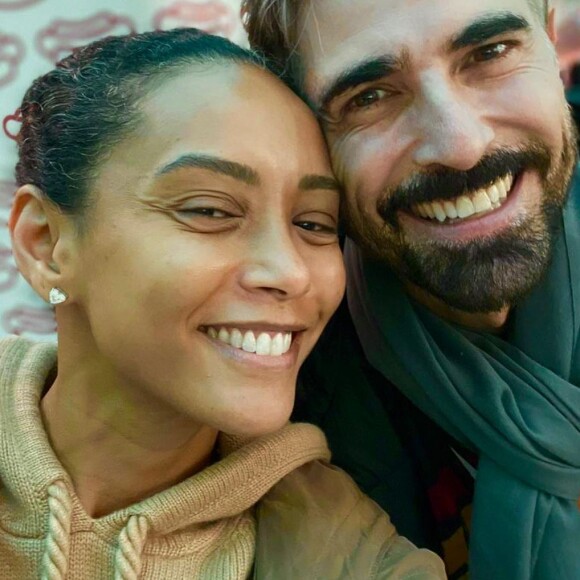 Tais Araujo e Reynaldo Gianecchini se reencontraram em 2023 e postaram fotos juntos