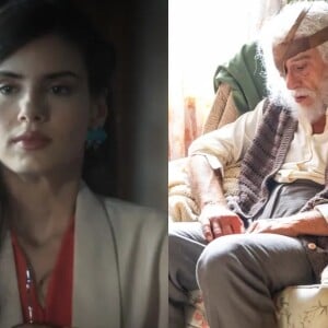 Novela 'Amor Perfeito': Marê (Camila Queiroz) briga com o pai, Leonel (Paulo Gorgulho), após Marcelino (Levi Asaf) contar para ele que protagonista teve um filho com Orlando (Diogo Almeida)