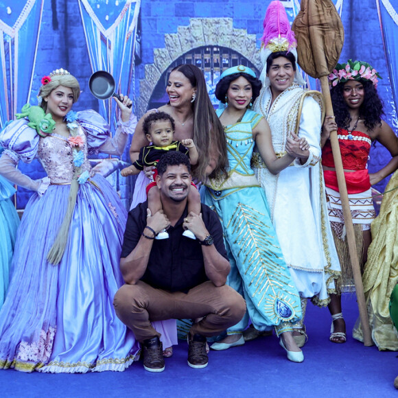 Aniversário do filho de Viviane Araujo aconteceu em um espaço de eventos na Zona Oeste do Rio de Janeiro