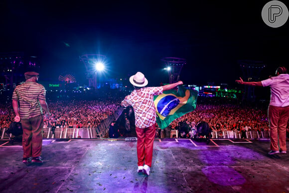 Bruno Mars no Rock in Rio 2024: cantor se despede do Brasil dizendo que voltará em breve e fãs suspeitam que ele se apresentará na próxima edição do festival de música realizado no Rio de Janeiro