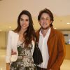 Fernanda Machado e o marido, o americano Robert Riskin, esperam pelo primeiro filho