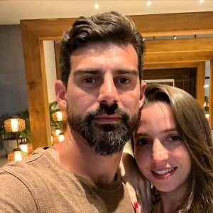 Em 'A Fazenda 2023', Radamés e a judoca Caroline Furlan estão juntos há 15 anos