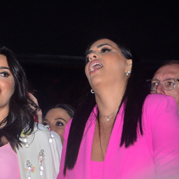 Bruna Biancardi curtiu o show de Luan Santana quando marcou presença na festa de Virginia