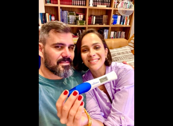Letícia Cazarré está grávida do sexto filho do casal