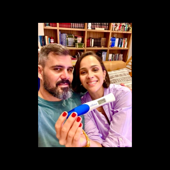 Letícia Cazarré está grávida do sexto filho do casal