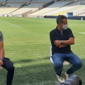 Eric Faria teria feito sérias críticas a Jorge Sampaoli, técnico do Flamengo, após derrota para o São Paulo (0 x 1) no primeiro jogo da final da Copa do Brasil