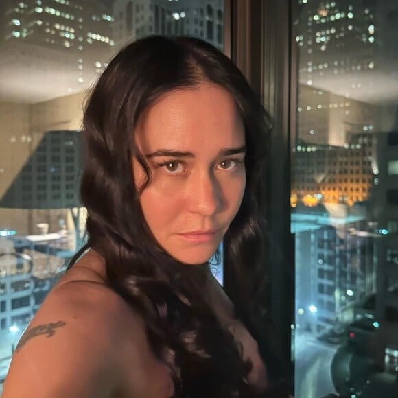 Alessandra Negrini compartilhou fotos em hotel de Detroit (EUA) em 18 de setembro de 2023