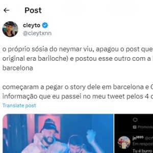 Internautas passaram a acreditar que era o sósia de Neymar na Espanha e não o jogador