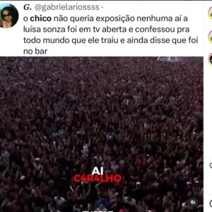 Atitude de Luísa Sonza foi questionada nas redes sociais