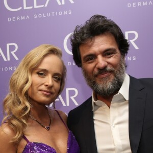 Angélica e Rodrigo Lombardi apresentaram evento de lançamento de linha de cosméticos em 20 de setembro de 2023