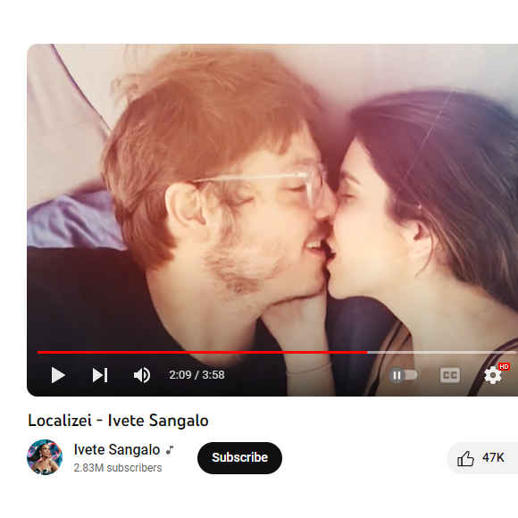 Web relembrou vídeo clipe de Ivete Sangalo onde vários casais de famosos aparecem e em 2023 já não estão mais juntos