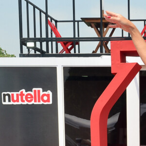 Juliana Paes foi em São Paulo promover a marca Nutella e de quebra arrasou no look fashion