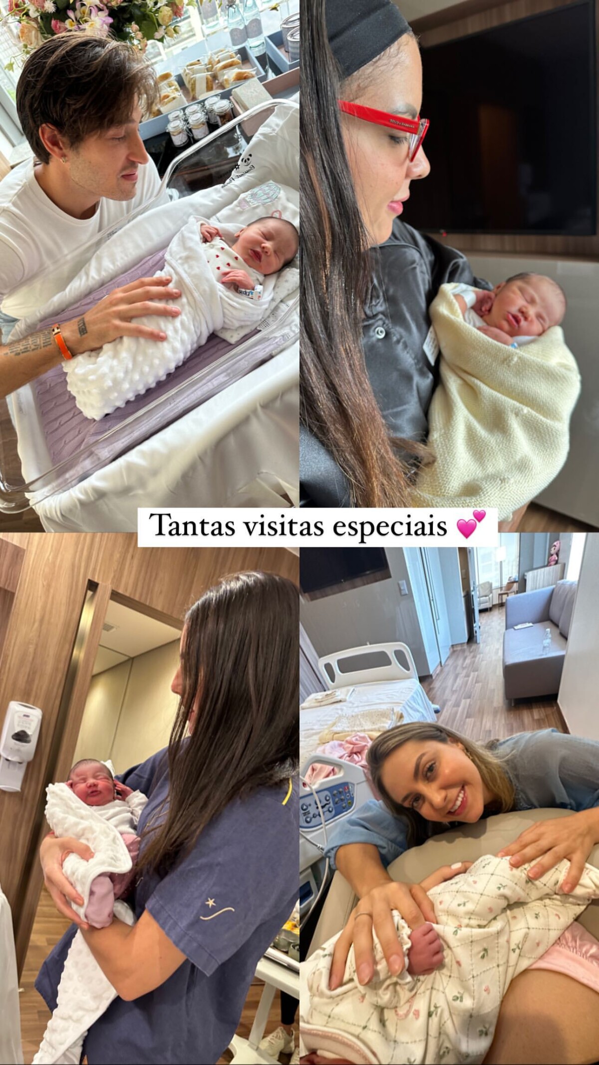 Foto: Bruna Biancardi Já Recebeu Alta Da Maternidade E Está Em Casa Com ...