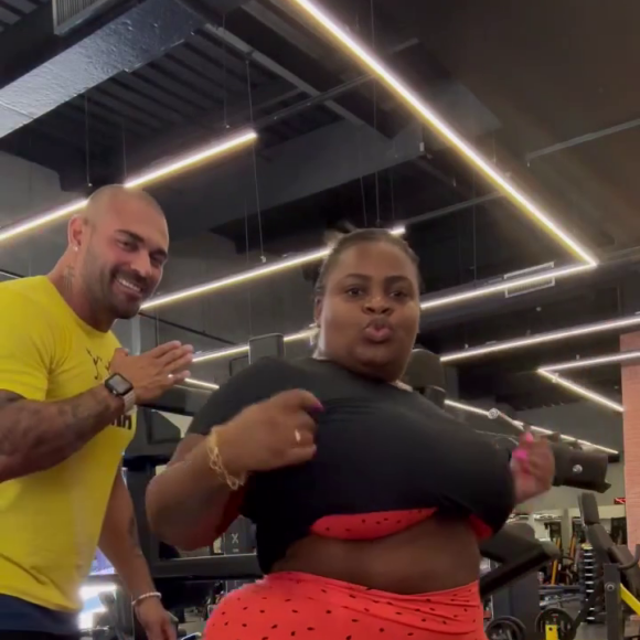 Jojo Todynho exibe corpo após treino: 'A volta é triste, mas a sensação de dever cumprido é melhor ainda'