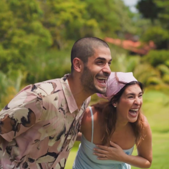 Fernanda Paes Leme e Victor Sampaio ficaram radiantes com a descoberta de que serão pais de menina