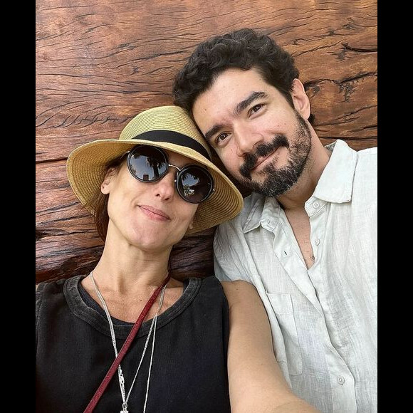 Paola Carosella e Manuel Sá estão juntos há cerca de 1 ano