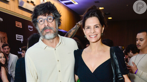 Helena Ranaldi e Daniel Alvim foram à pré-estreia do filme 'A Menina Que Matou os Pais - A Confissão' em 23 de outubro de 2023