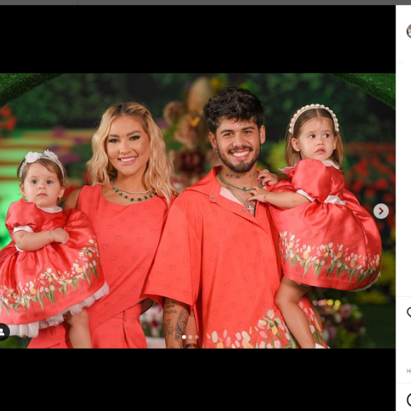 Maria Flor, filha caçula de Virgínia Fonseca e Zé Felipe, celebrou um ano de vida com um festão luxuoso em Goiânia, no último domingo (22)