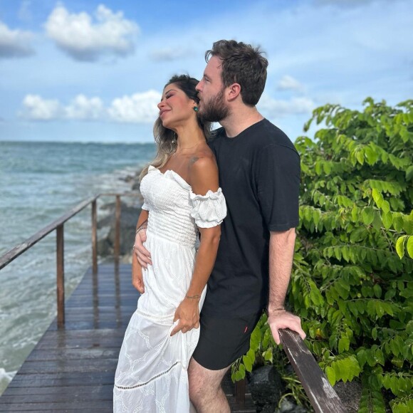 Maíra Cardi e Thiago Nigro estão casados há dois meses
