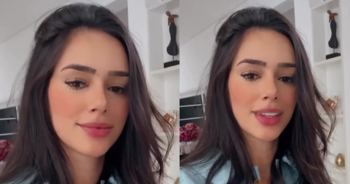 Bruna Biancardi aparece com barriga de fora 20 dias após parto de Mavie ...
