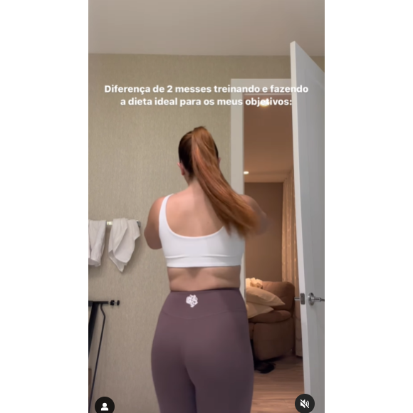 Sofia Liberato relembrou de quando tentava o seu maior objetivo com a academia e terminou frustrada