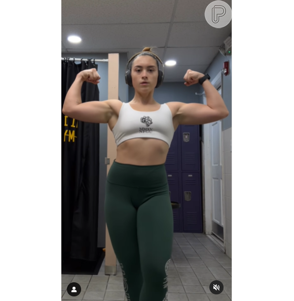 Sofia Liberato mostrou para seus seguidores no Instagram como mudou o seu corpo com dois meses de treino focada