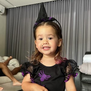 Maria Alice, filha mais velha de Virgínia Fonseca e Zé Felipe, tem 2 anos e 5 anos