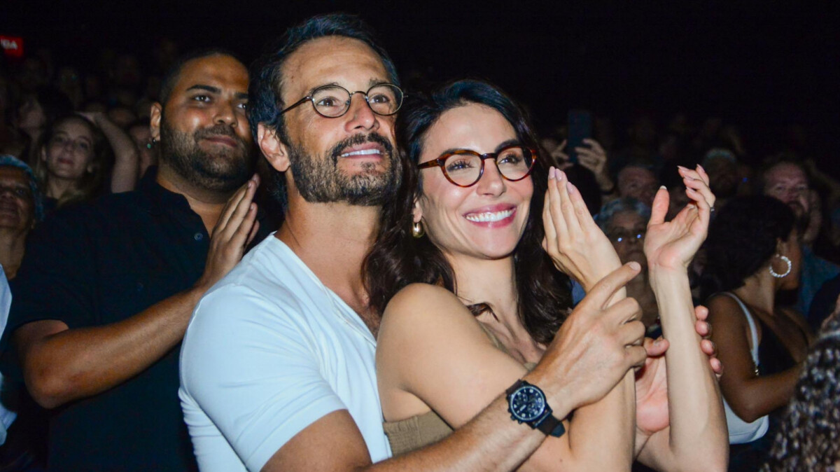 Foto Como está Rodrigo Santoro hoje? Ator foi com a mulher, Mel