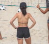 Jade Picon voltou a curtir dia na praia da Barra da Tijuca, Zona Oeste do Rio de Janeiro