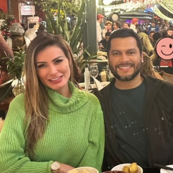 Andressa Urach reata relacionamento com o ex-marido Thiago Lopes de maneira inusitada e se declara nas redes sociais