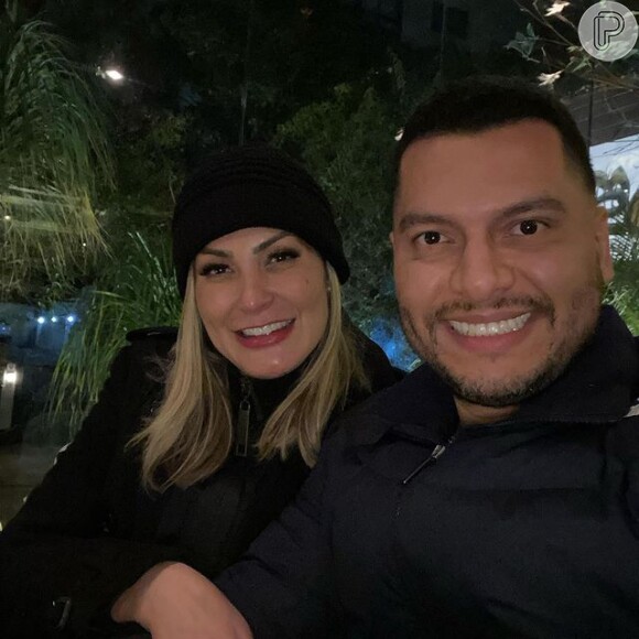 'Estamos com um ótimo relacionamento para o bem do Leonzinho': dispara Andressa Urach sobre relação com ex-marido Thiago Lopes