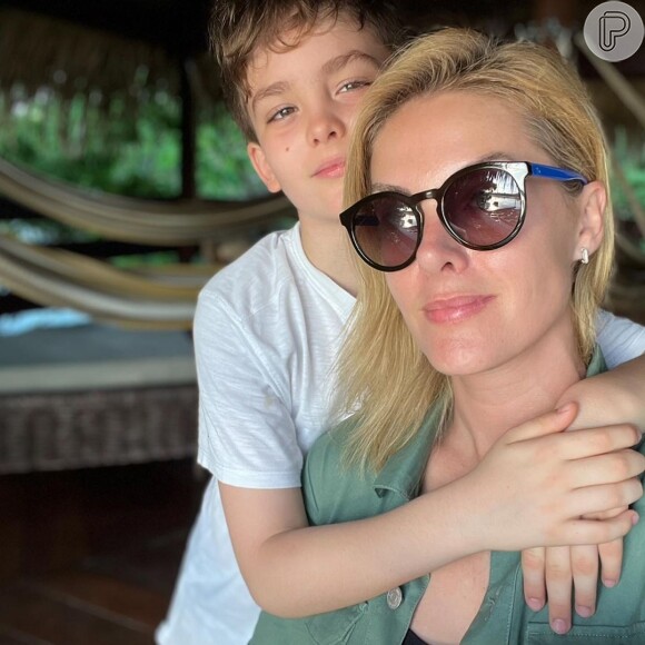 Ana Hickmann fez uma forte declaração a respeito do filho, Alexandre Jr., ao comentar a agressão que ela sofreu do marido, Alexandre Correa: 'Ele tem que estar protegido'