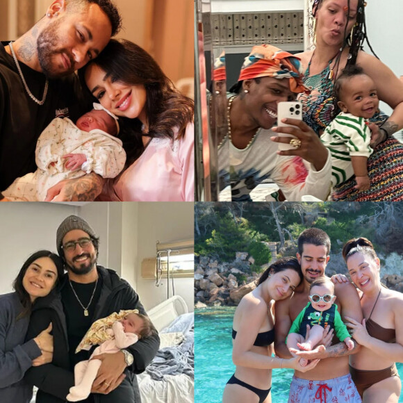 Explode, fofurômetro! Retrospectiva 2023: quais filhos de famosos nasceram neste ano? Veja galeria!