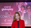 Marina Ruy Barbosa brilhou, nesta terça-feira (21), no evento de lançamento da série 'Rio Connection', sua primeira série internacional, realizada em parceria com o Globoplay